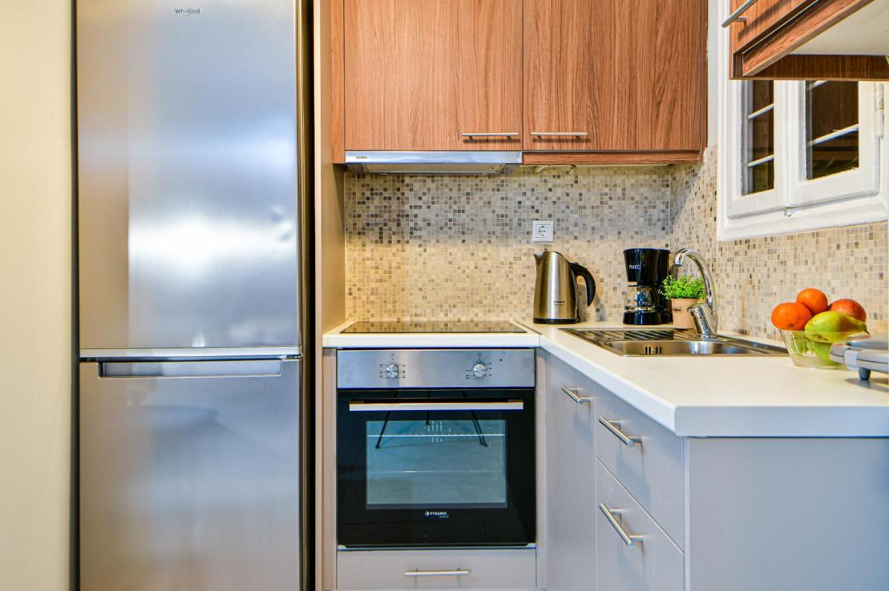 Apartmán Pleasant Flat Next To Panormou Metro Station Atény Exteriér fotografie