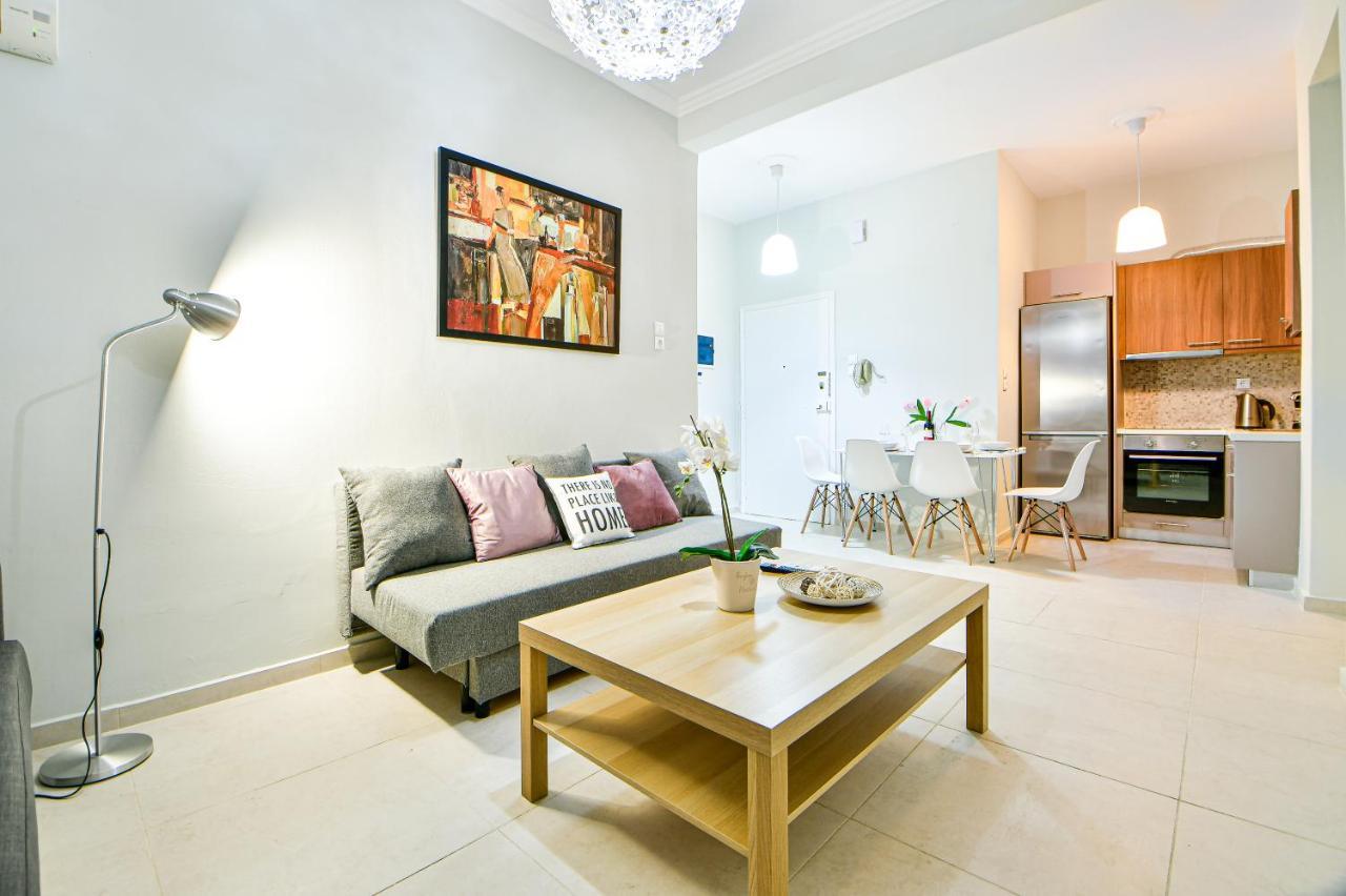 Apartmán Pleasant Flat Next To Panormou Metro Station Atény Exteriér fotografie