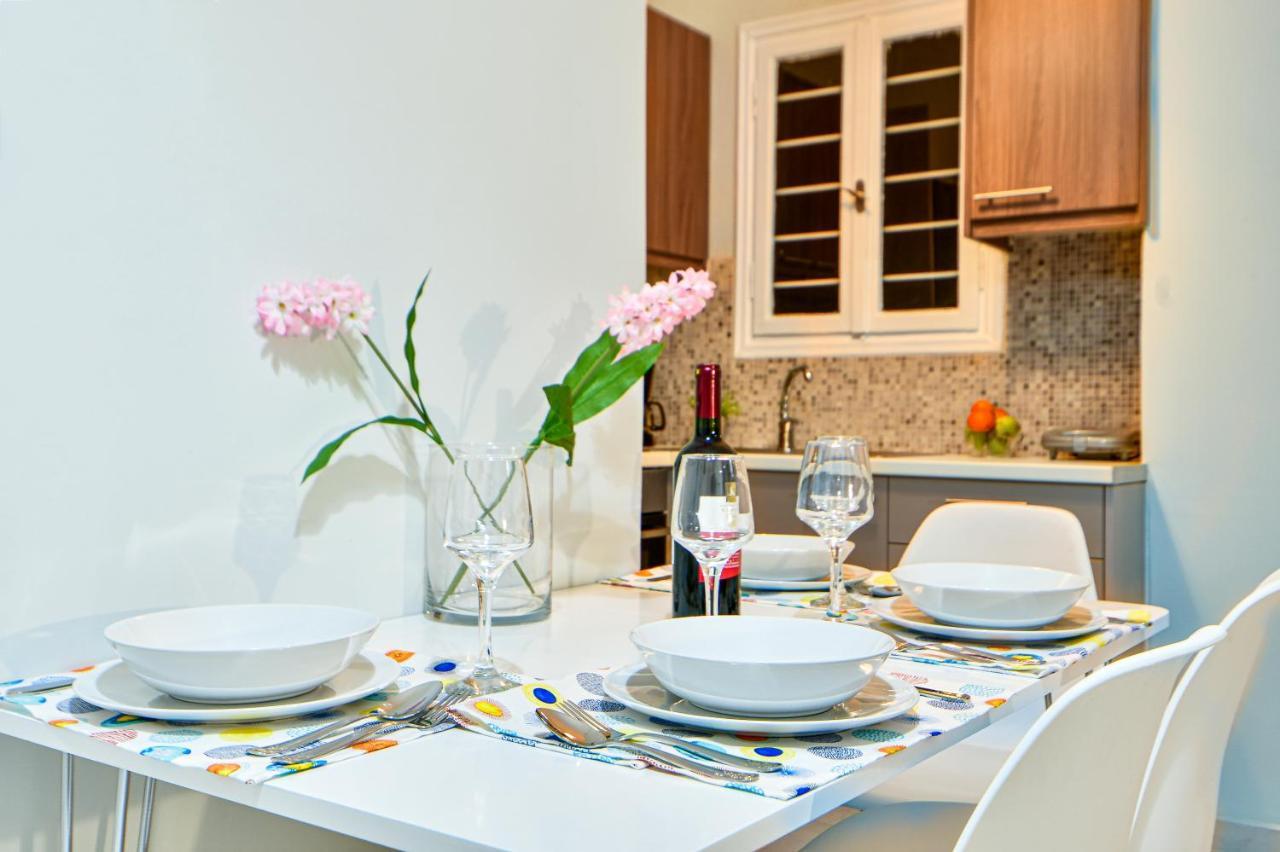 Apartmán Pleasant Flat Next To Panormou Metro Station Atény Exteriér fotografie
