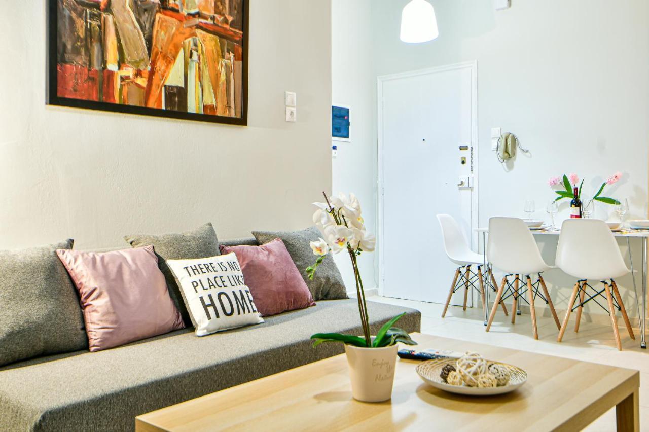 Apartmán Pleasant Flat Next To Panormou Metro Station Atény Exteriér fotografie